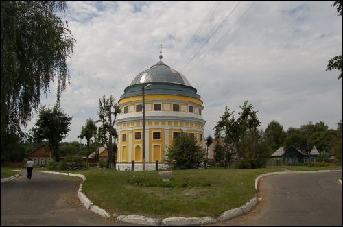 Čačersk.  Orthodox church of the Transfiguration