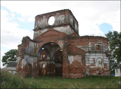 Lenino (Popówka) |  Cerkiew Mikołaja Cudotwórcy. Fasada wschodnia