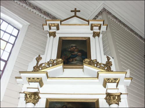  - Kościół Nawiedzenia NMP. Ołtarz boczny, fragment