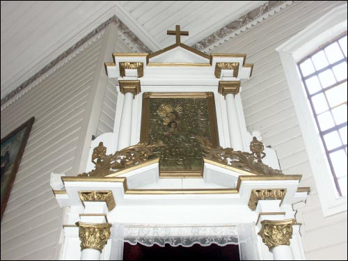  - Kościół Nawiedzenia NMP. Ołtarz boczny, fragment