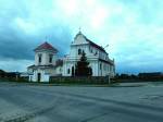 Halšany market town - Catholic church of St. John the Baptist and the Monastery of Franciscan Halšany market town - Catholic church of St. John the Baptist and the Monastery of Franciscan
