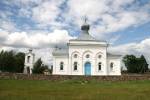 Вид на церковь с юга Новоельня. Церковь Рождества Пресвятой Богородицы