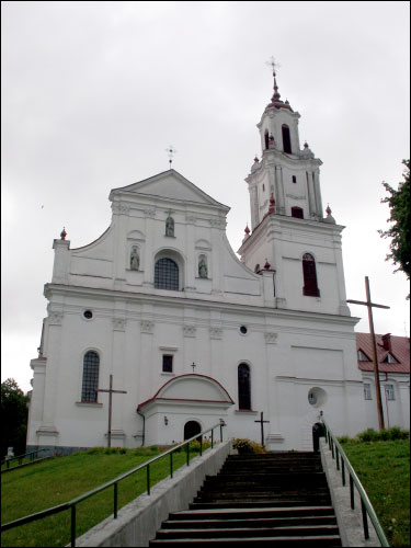 Grodno. Kościół Znalezienia Krzyża Św. i klasztor Bernardynów