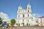 Hrodna town - Catholic church of St. Francis Ksaver Hrodna town - Catholic church of St. Francis Ksaver