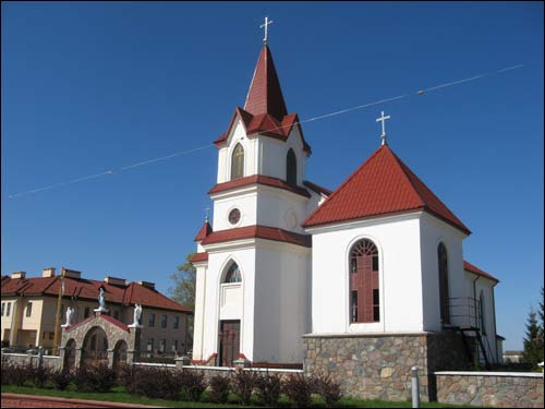 Kvasoŭka (Paharany). Catholic church of the Immaculate Conception of Blessed Virgin Mary