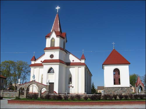 Kvasoŭka (Paharany). Catholic church of the Immaculate Conception of Blessed Virgin Mary