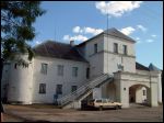 Агульны выгляд Гайцюнішкі. Дом-крэпасьць Нонхартаў
