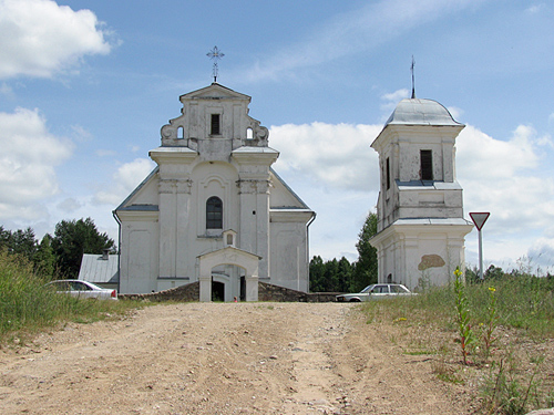 Łukonica. Catholic church of St. Michael the Archangel