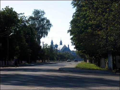 Іўе. Вуліцы мястэчка 
