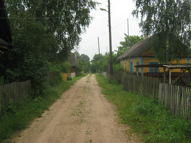  - В деревне . улица