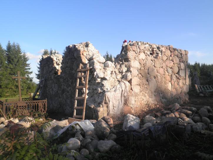 Holszany. Kaplica (ruiny)