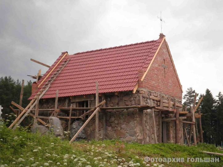 Holszany. Kaplica (ruiny)