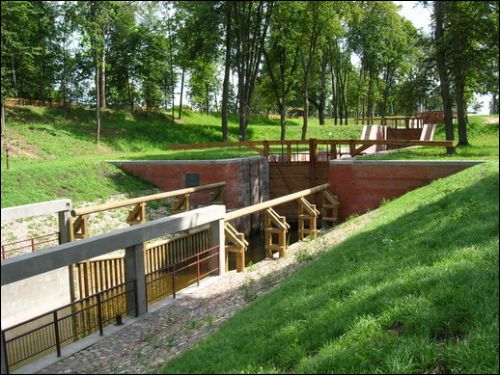  -  Беларуская частка Аўгустоўскага канала. Пачатак шлюза ў Нямнове