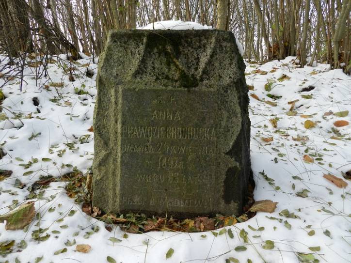 Vieraskava. The tomb Brochocki