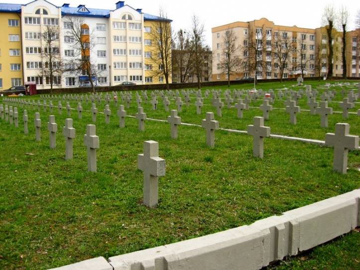 Гродно. Кладбище Военное