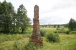 Мемориальная колона на юго-западной окраине Новоельни Новоельня. Мемориальная колона