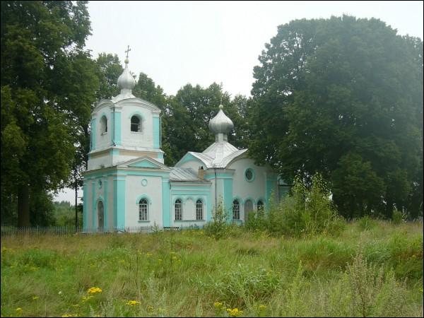 Kiščycy. Orthodox church of the Protection of the Holy Virgin