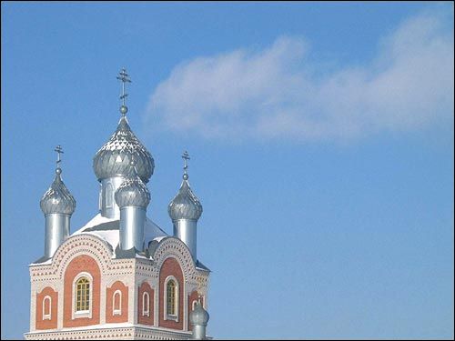  - Вуліцы гораду . Царква. Фрагмент вежы