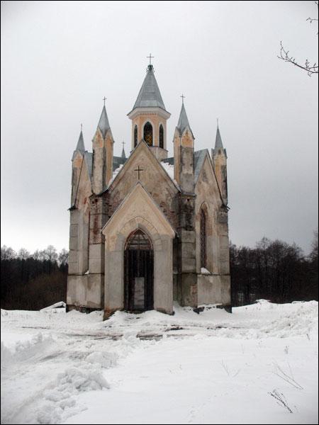Bahuševičy (Bušavičy). Catholic church of the Corpus Christi
