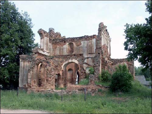 - Cerkiew Św. Mikołaja Cudotwórcy. Ruiny cerkwi, 07 2002