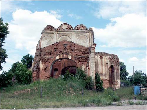  - Cerkiew Św. Mikołaja Cudotwórcy. Ruiny cerkwi, 07 2002