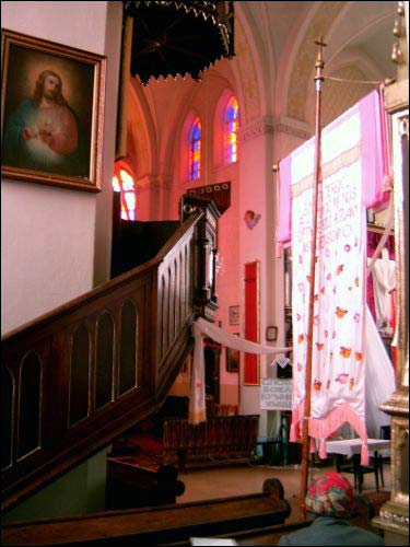 Krasnaje. Catholic church of the Assumption of the Blessed Virgin Mary