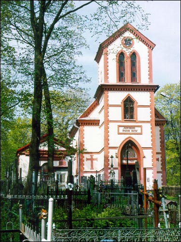  - Kościół Podwyższenia Krzyża Świętego (kalwaryjski). Kościół, maj 2002 r