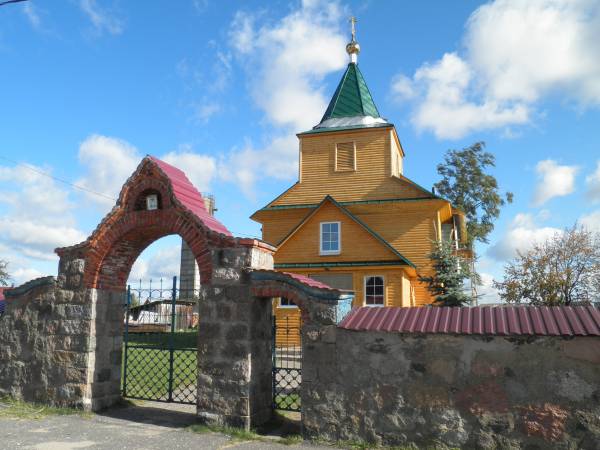 Kniahinin. Orthodox church of the Holy Trinity
