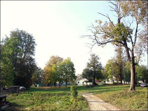  - Краявіды . Фрагмент старадаўняга парку