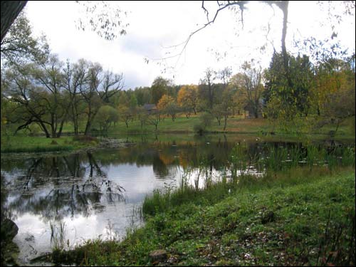  - Muzeum Janki Kupały. Sadzawka i siedziba Łucewiczów
