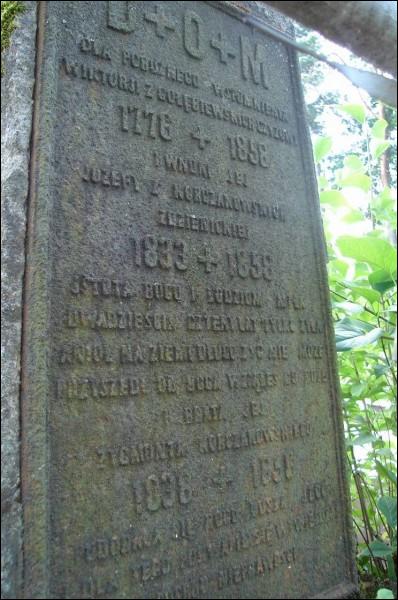  - cemetery Catholic. 