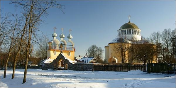  - Orthodox church of the Exaltation of the Holy Cross. Common view