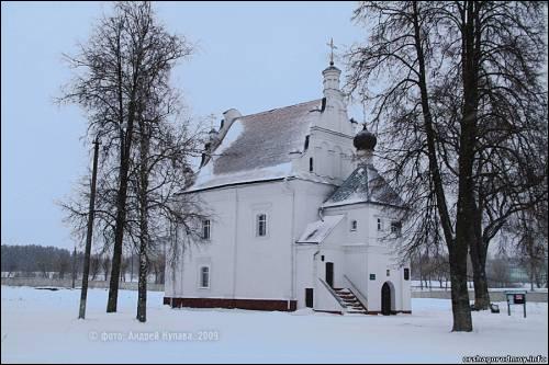 Orša. Orthodox church of the Holy Trinity and the Kucein's monastery