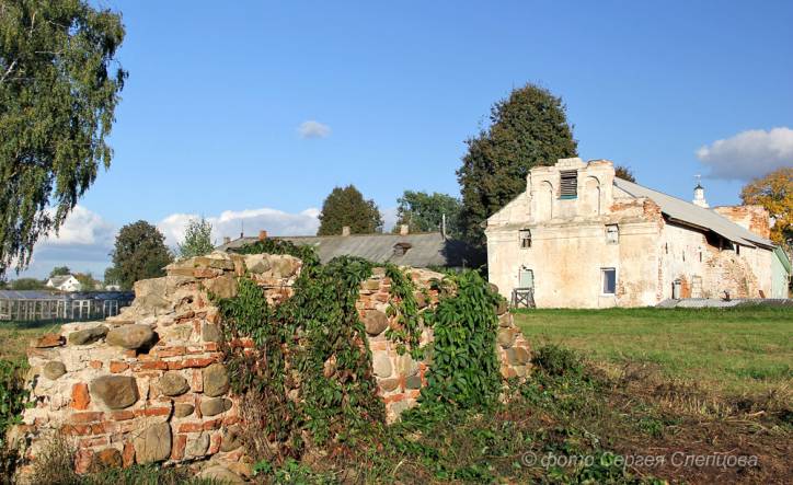 Orša. Orthodox church of the Holy Trinity and the Kucein's monastery
