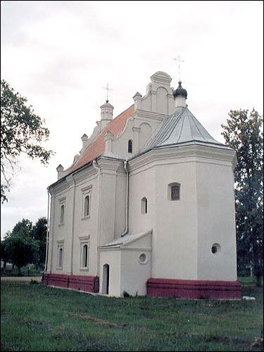 Orša. Orthodox church of the Holy Trinity and the Kucein's monastery