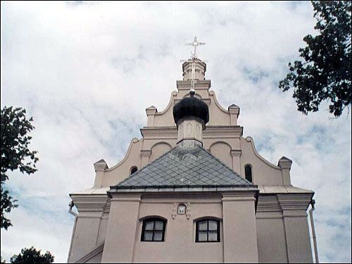 Orša. Orthodox church of the Holy Trinity and the Kucein's monastery