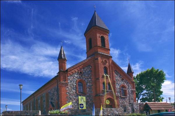Brasłaŭ. Catholic church of the Birthday of the Blessed Virgin Mary