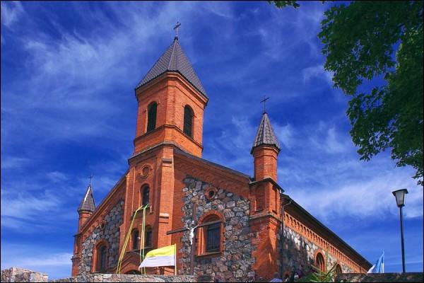 Brasłaŭ. Catholic church of the Birthday of the Blessed Virgin Mary