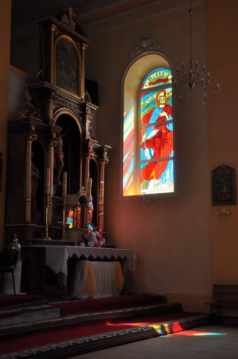 Brasłaŭ. Catholic church of the Birthday of the Blessed Virgin Mary