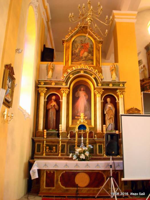 Brasłaŭ. Catholic church of the Birthday of the Blessed Virgin Mary