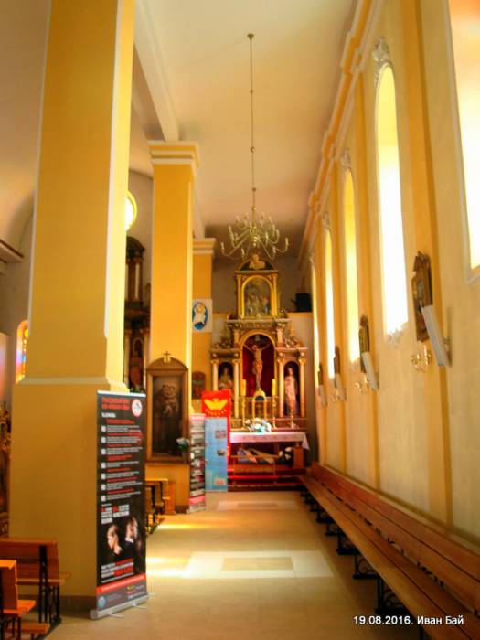 Brasłaŭ. Catholic church of the Birthday of the Blessed Virgin Mary