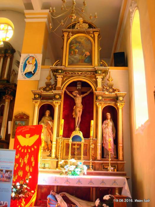 Brasłaŭ. Catholic church of the Birthday of the Blessed Virgin Mary