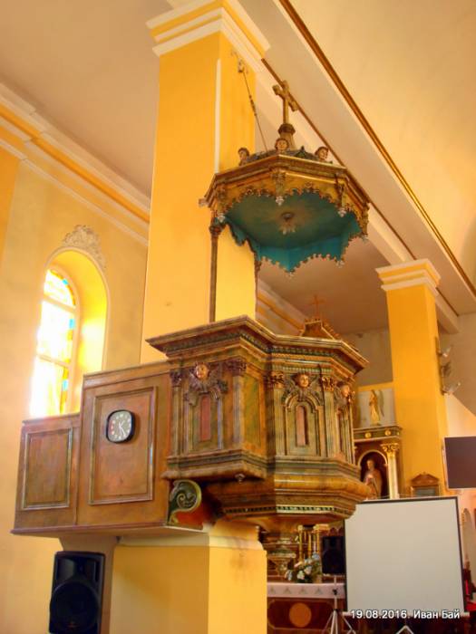 Brasłaŭ. Catholic church of the Birthday of the Blessed Virgin Mary