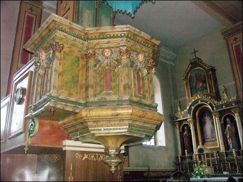 Brasłaŭ. Catholic church of the Birthday of the Blessed Virgin Mary
