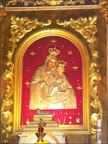Brasłaŭ. Catholic church of the Birthday of the Blessed Virgin Mary