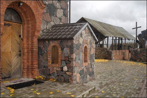 Brasłaŭ. Catholic church of the Birthday of the Blessed Virgin Mary