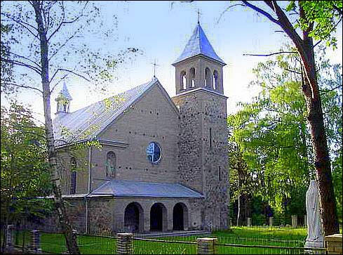 Idoŭta. Catholic church of the Immaculate Conception of Blessed Virgin Mary
