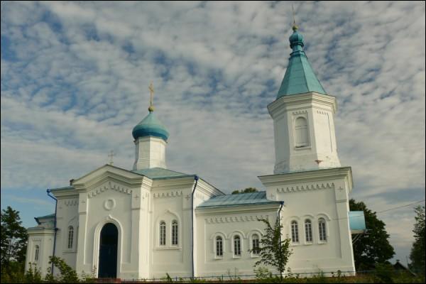 Kalinavaja (Błošniki). Orthodox church of St. Nicholas