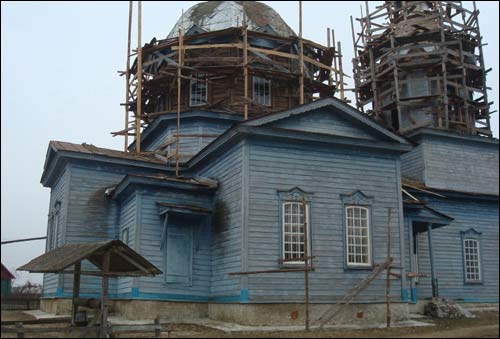 Khokhlovka. Orthodox church of the Protection of the Holy Virgin