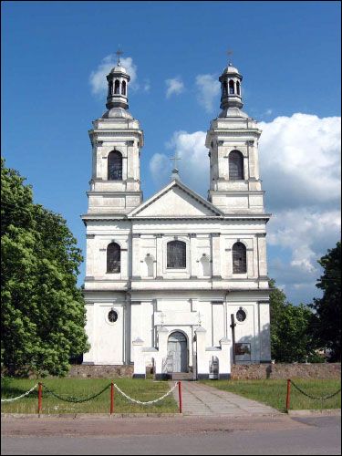 Łyntupy. Kościół św. Andrzeja Apostoła